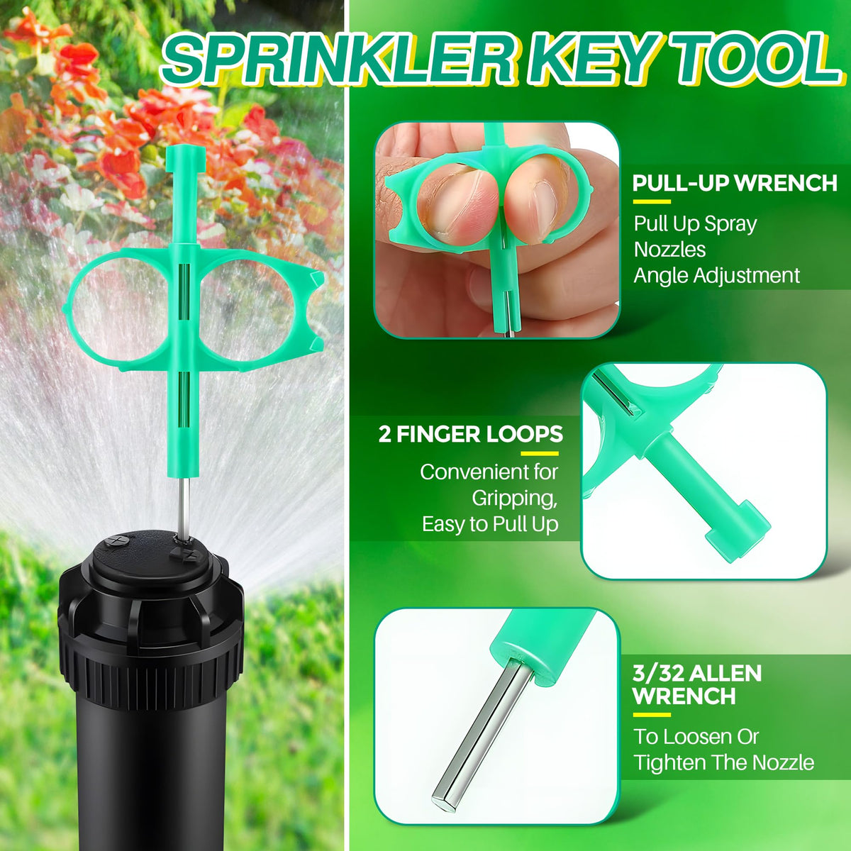 Gulfmew bright yellow tool set for easy visibility