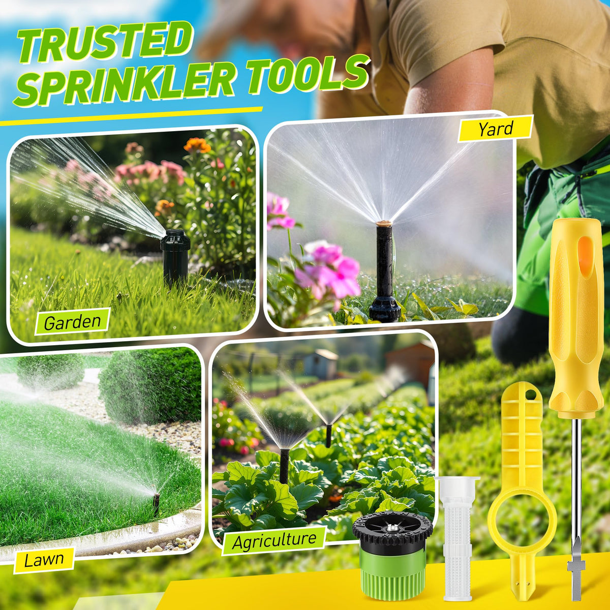 Compatibility with Rain Bird and Hunter MP Rotator systems.