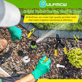 Gulfmew complete kit supports RainBird and Hunter compatibility.