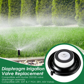 Gulfmew diaphragm double-bead seal close-up showing leak protection
