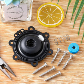 Gulfmew complete diaphragm repair set closeup provides all essential parts