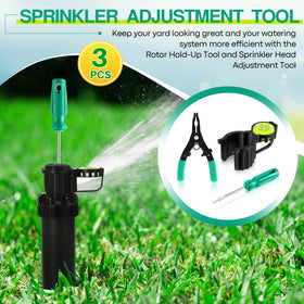 Gulfmew durable steel construction with non-slip handle for tough irrigation tasks