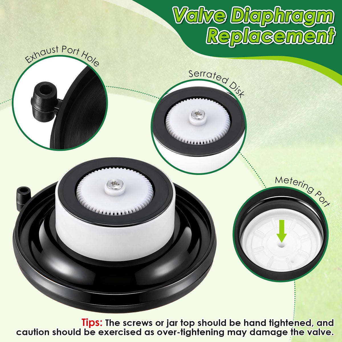 Gulfmew leak-free seal on irrigation valve in outdoor setup