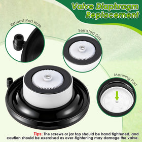 Gulfmew leak-free seal on irrigation valve in outdoor setup