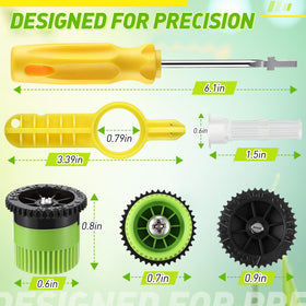 Gulfmew nozzle filters preventing debris entry for reliable water flow.