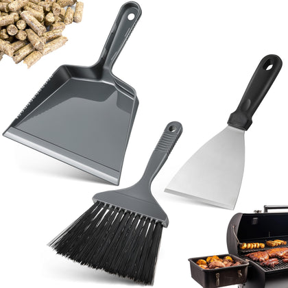 Gulfmew pellet grill ash dust pan for quick, mess-free ash collection