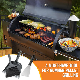 Gulfmew pellet grill cleaning kit complete set for everyday maintenance