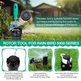 Gulfmew tool kit compatible with Rain Bird and Hunter systems