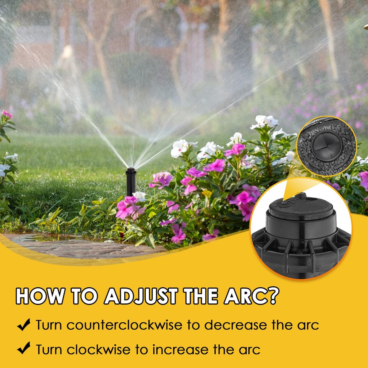 Five-pack provides spare keys to speed up irrigation tasks.
