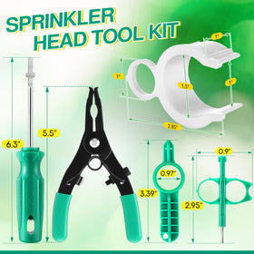 Gulfmew rotor adjustment tool aligning sprinkler head arcs