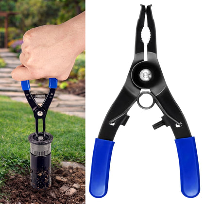 Gulfmew spray head pull-up tool with blue metal body for durable lift