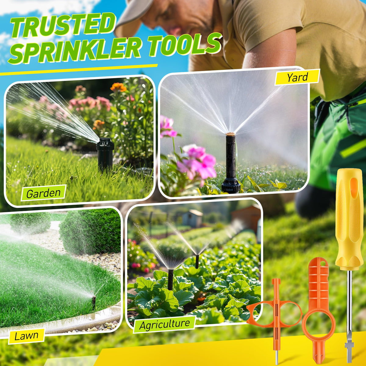 Gulfmew compact design facilitating portable irrigation maintenance