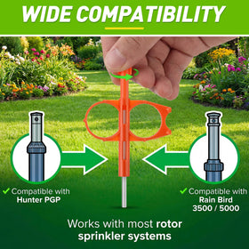 Gulfmew tool kit demonstrates Hunter compatibility for spray heads
