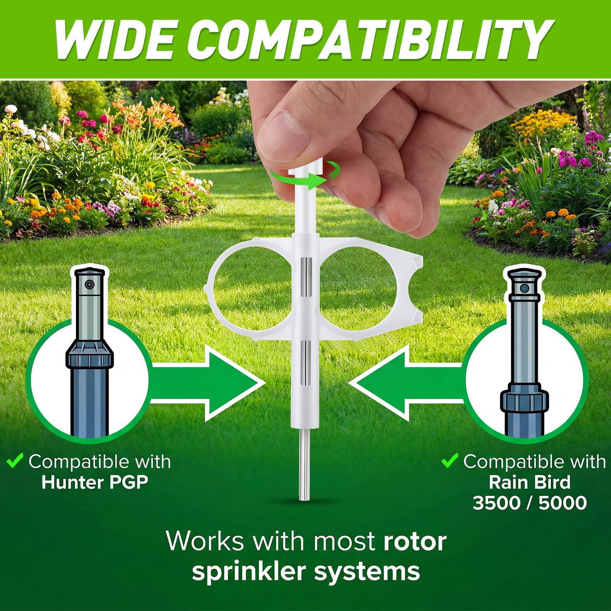 Gulfmew compact tool kit is lightweight and portable for on-site irrigation work