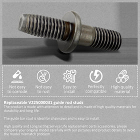 GULUANT guide bar stud for Echo CS-4510 promotes secure mounting