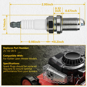 GULUANT spark plug packaging ready for installation