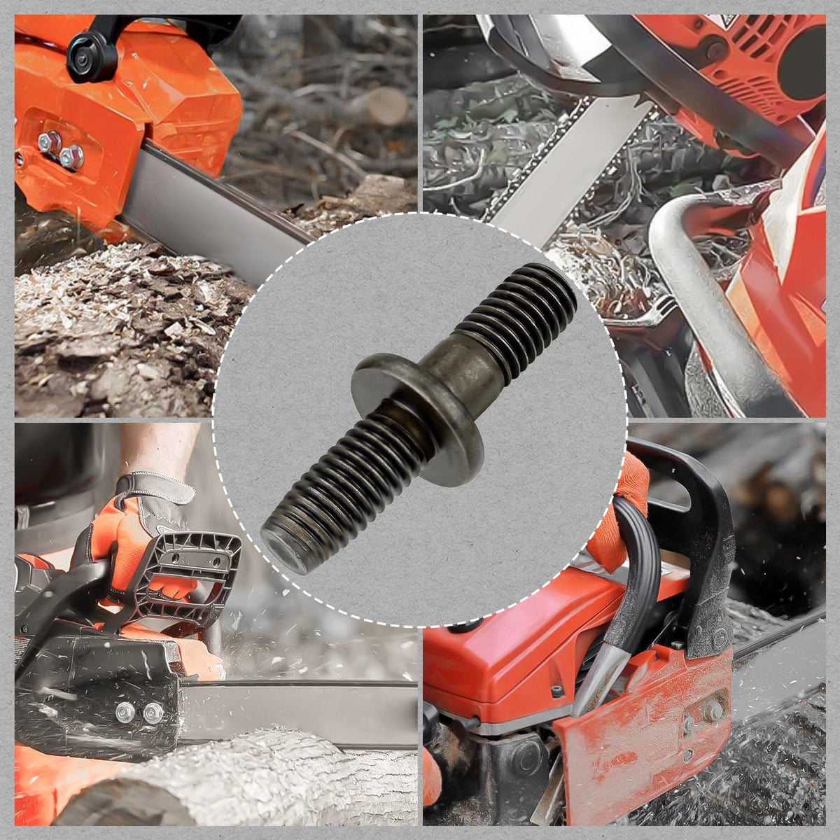 GULUANT two-pack guide bar studs pack for multiple saw models