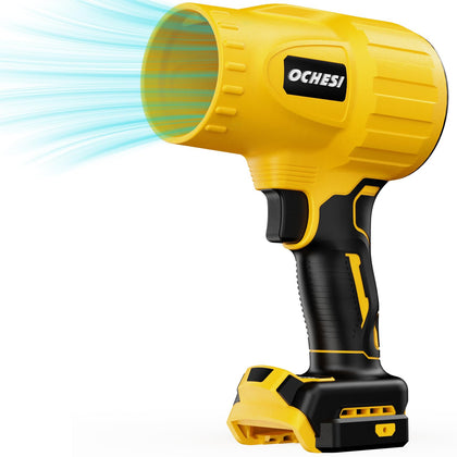 GUNOZE leaf blower with compact design for easy storage and quick cleanup