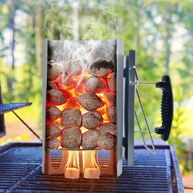 Guogiyala chimney starter quick-ignition helps light charcoal faster for early grilling.