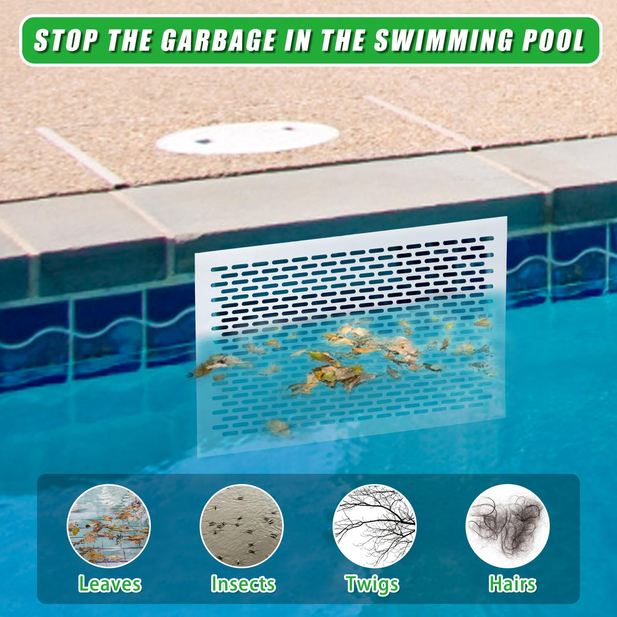 Guotwozi mesh board shows rust-resistant construction for long pool season
