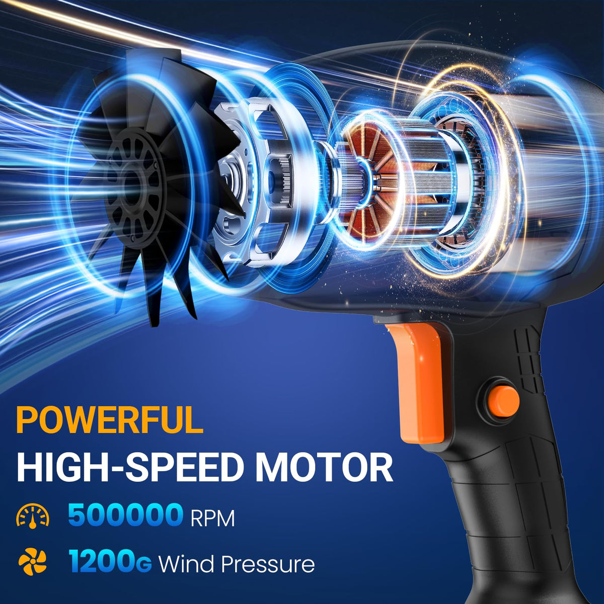 GUPOQIGU fast charger powering batteries for rapid setup