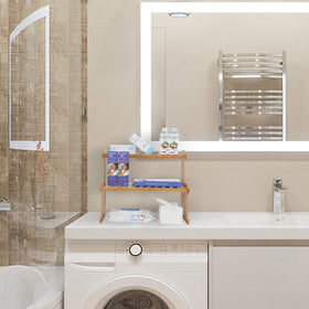 GURECOD durable eco bamboo is water-resistant and easy to wipe clean.