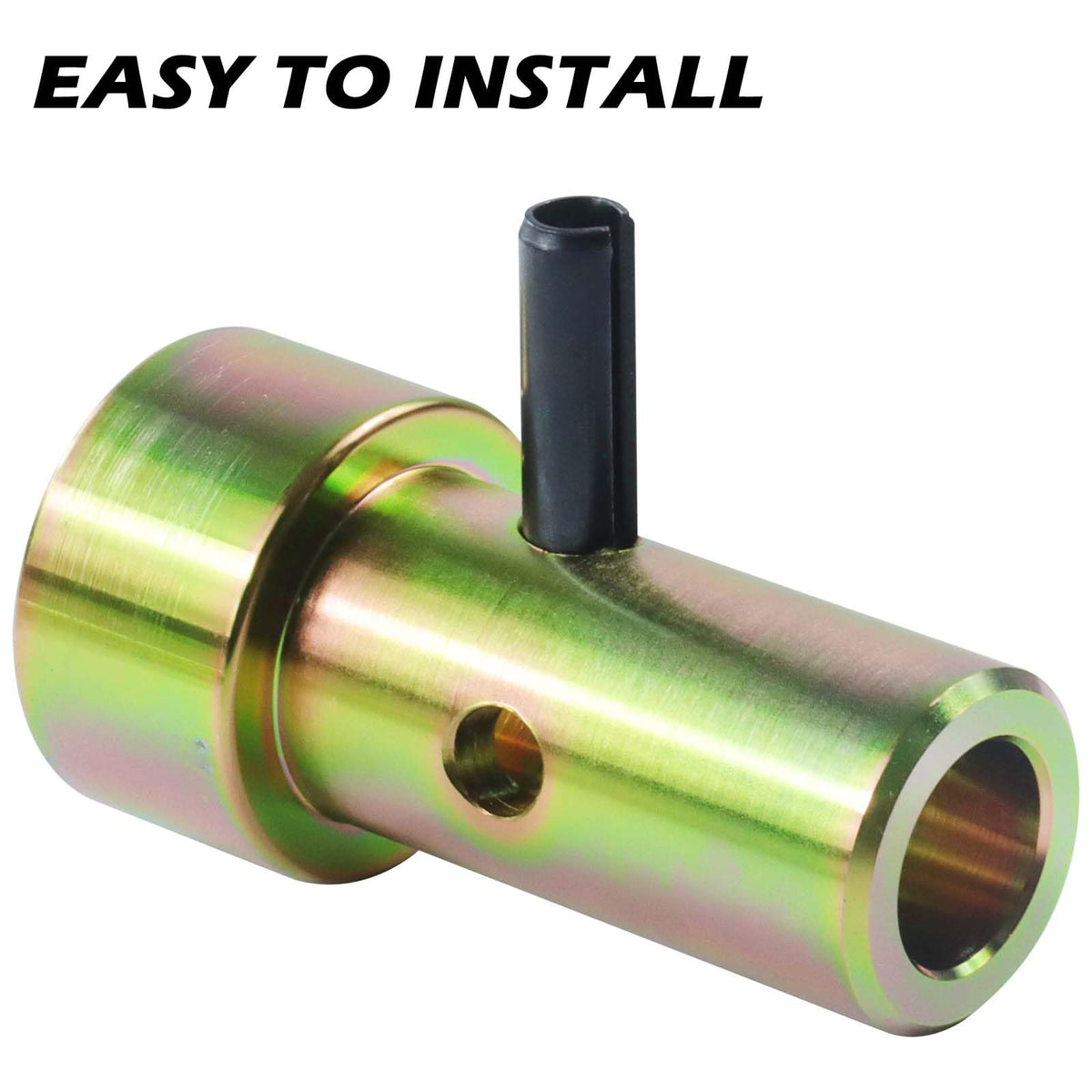 Roll pins included for reliable assembly