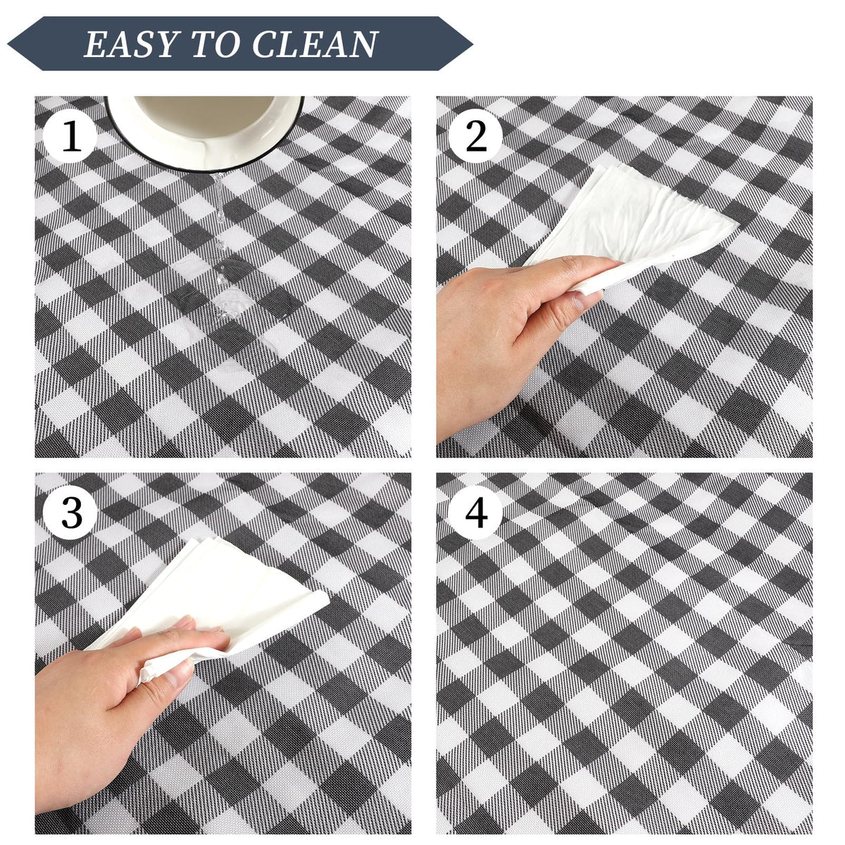 GUSUWU waterproof base keeps moisture out and cleans easily
