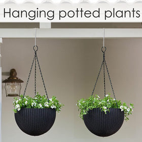 Gutapo steel hooks with white coating resist weather and rust.