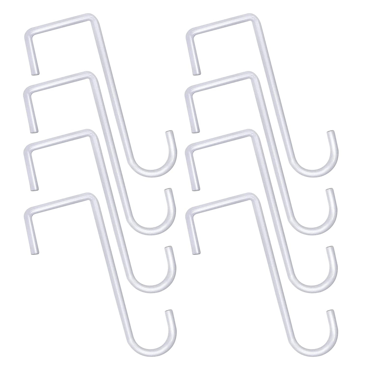 Gutapo vinyl fence hooks securely hold outdoor lights without tools.