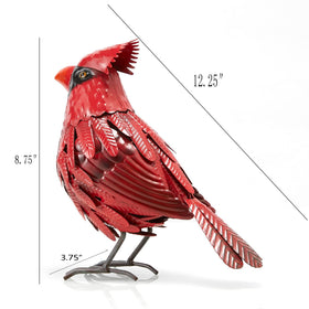 GUTE Cardinal features weatherproof finish for year-round use