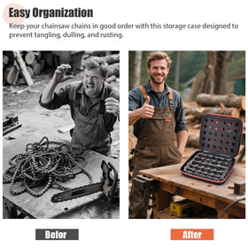 GWCASE accessory organizer compartment for efficient tool management