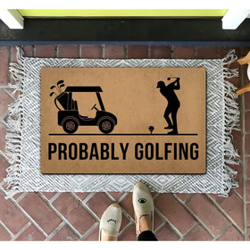 GXFC ZHAO monogram design entryway mat for personalized decor