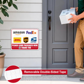 GXGGUS adhesive mounting option enables surface installations without tools.