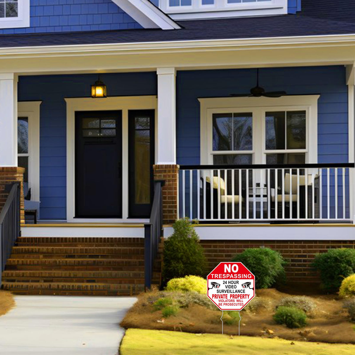 GXGGUS durable sign for front door, garden, and lawn areas.