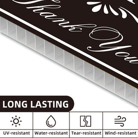 GXGGUS Double-sided design boosts visibility from multiple angles