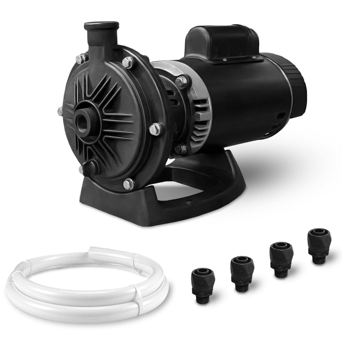 GXW PB4-60 booster pump front view shows compact, easy-fit design for pools