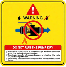 GXW PB4-60 seal close-up emphasizing pre-lubricated, leak-proof design
