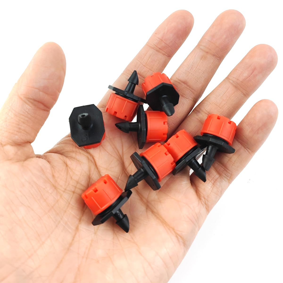 GXXMEI 1/4 inch barb connection enables easy tubing hookup.