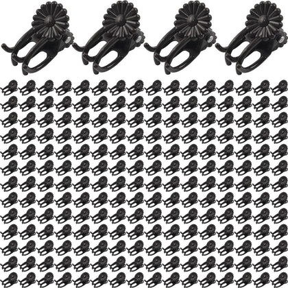 GXXMEI 400pcs orchid clips pack provides sturdy plant support for upright growth