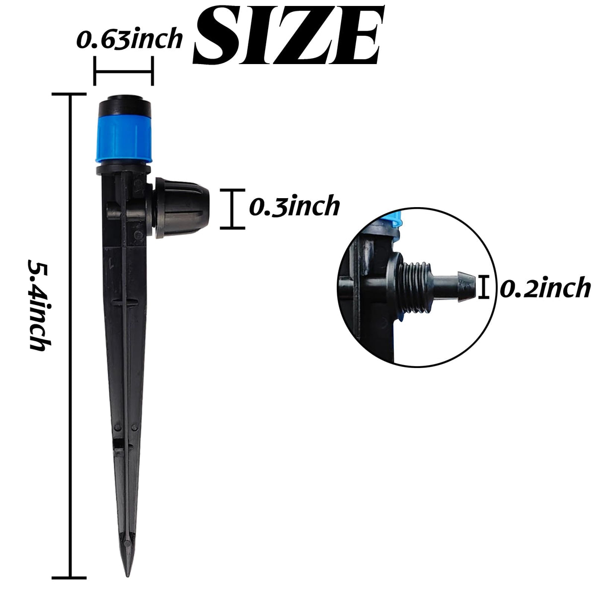 GXXMEI adjustable flow cap lets you tailor watering to plant needs