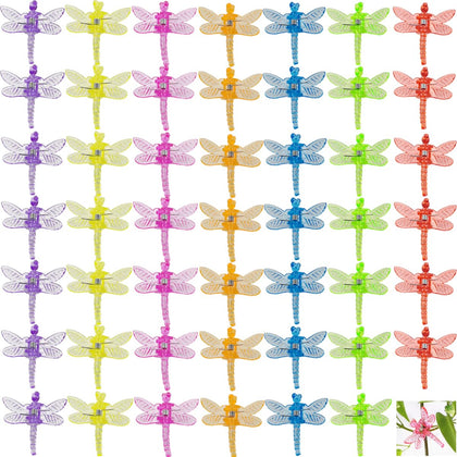 GXXMEI dragonfly orchid clips 70-piece pack for secure flower spike support.