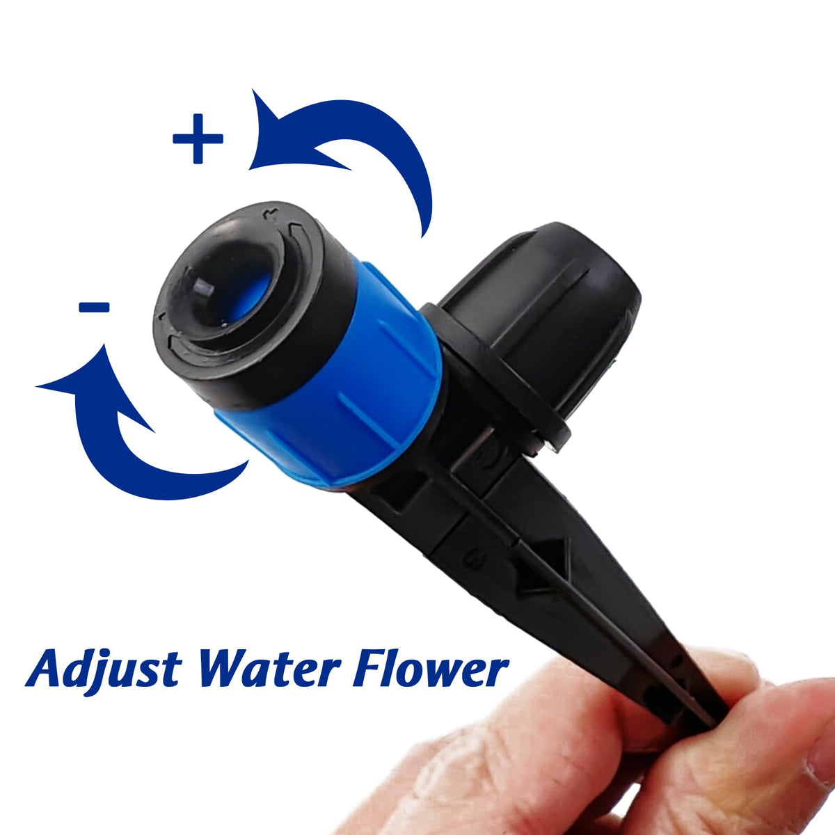GXXMEI irrigation emitter ideal for pots, shrubs, and raised beds.