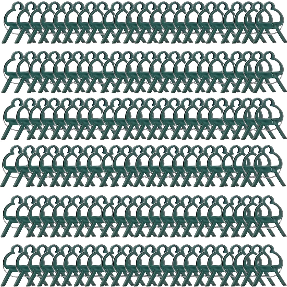 GXXMEI 100pcs plant clips package ready for garden plant support