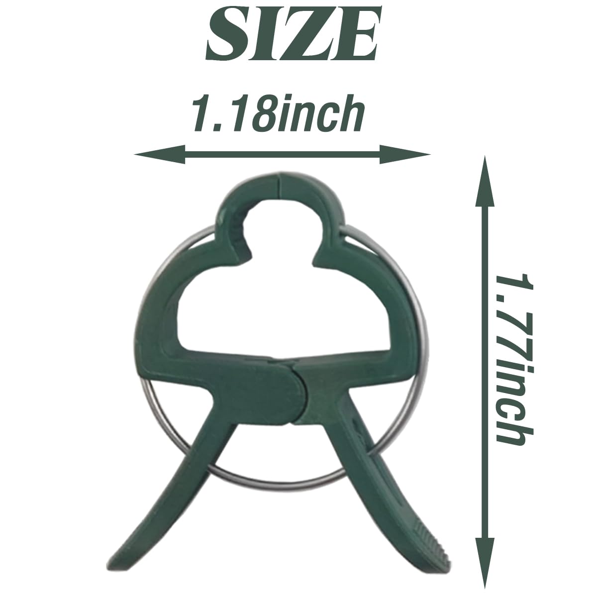 GXXMEI clip with easy open-release handle for quick stem attachment