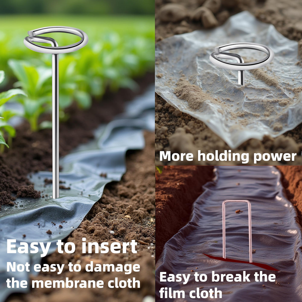 GXZKLMMY 120-piece set enables quick coverage of large garden areas