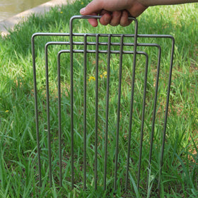 GYFCI trap divider safety handle keeps hands safe while adjusting live traps.