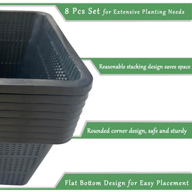 Gyfofix basket resting on pond floor to anchor aquatic plants