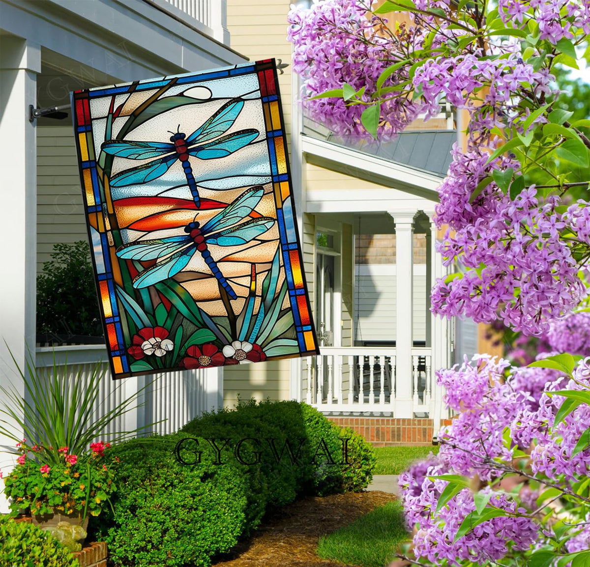 GYGWAI outdoor seasonal decor flag perfect for spring and summer