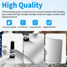 GYPNS BWB680AG corrosion-resistant stainless steel for long-lasting use.